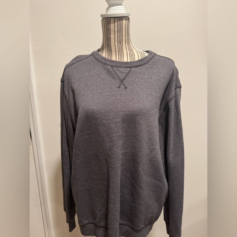 G.H. Bass & Co. Charcoal Crewneck Sweater